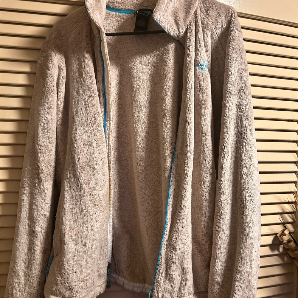 Northface Beige Fleece Jacket